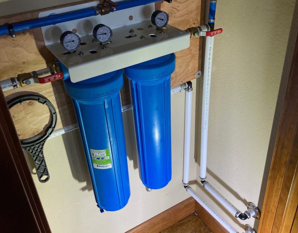 Water Treatment Systems Testing Installation: Water Softeners, Iron Filters And Sediment Filters.